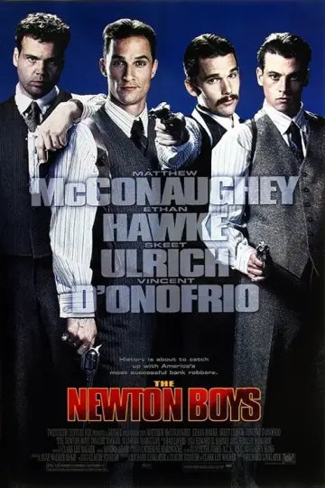 Poster to the movie "The Newton Boys" #1011987