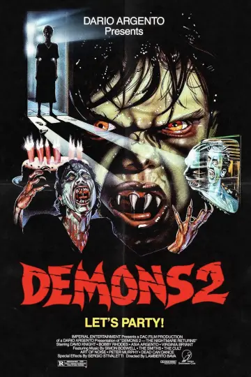 Poster to the movie "Demons 2" #923982