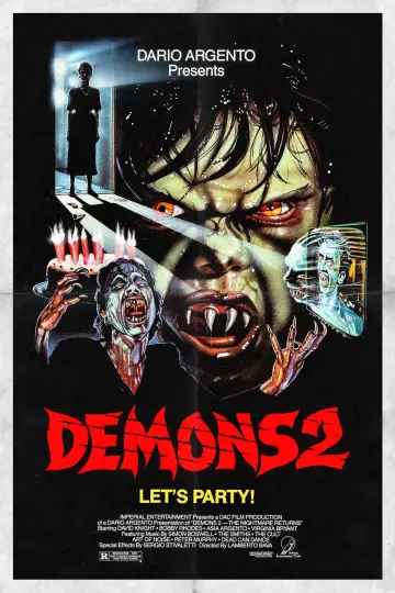 Poster to the movie "Demons 2" #923983