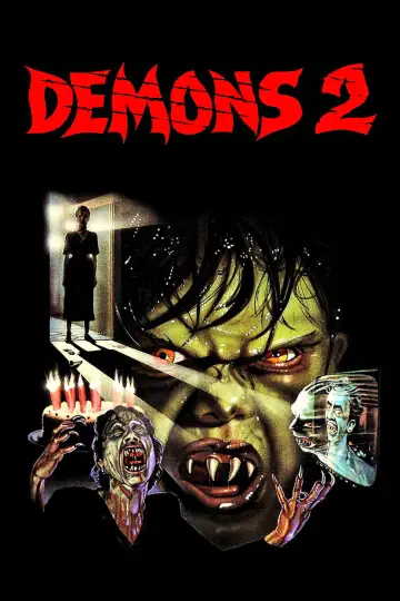 Poster to the movie "Demons 2" #923984