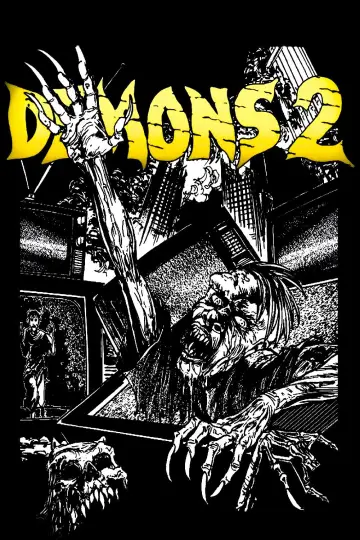 Poster to the movie "Demons 2" #923988
