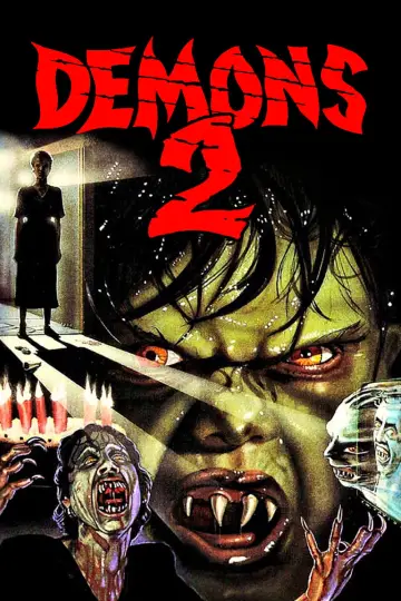 Poster to the movie "Demons 2" #923991