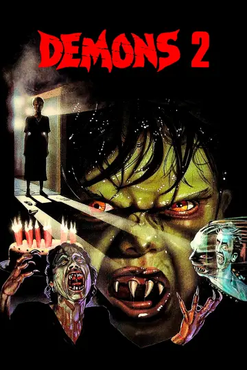 Poster to the movie "Demons 2" #923995