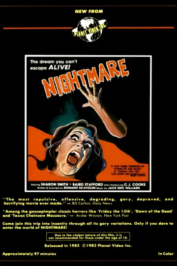 Poster to the movie "Nightmare" #1059929