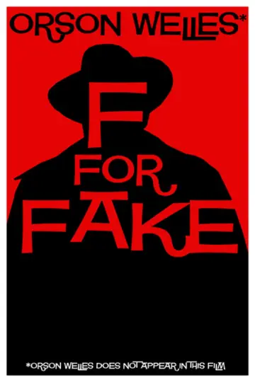 Poster to the movie "F for Fake" #1072729