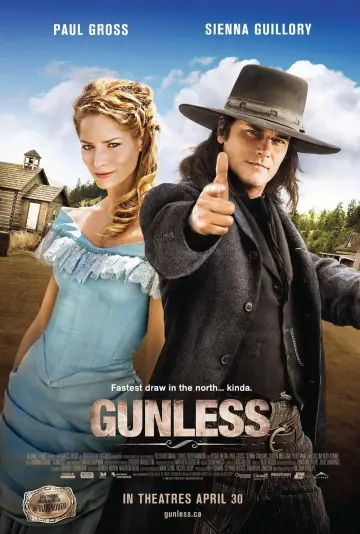 Poster to the movie "Gunless" #1118038