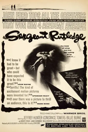 Poster to the movie "Sergeant Rutledge" #1014778