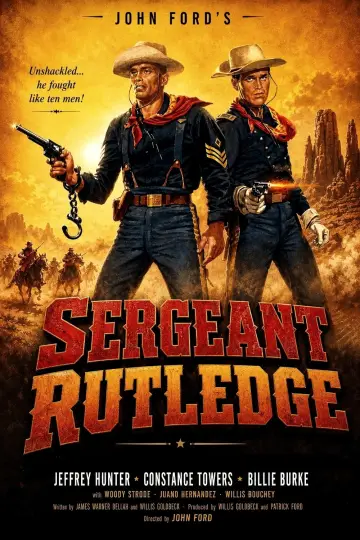 Poster to the movie "Sergeant Rutledge" #1186072