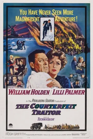 Poster to the movie "The Counterfeit Traitor" #1170748
