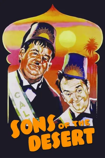 Poster to the movie "Sons of the Desert" #1029839