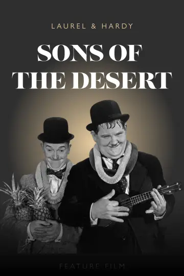 Poster to the movie "Sons of the Desert" #1029841