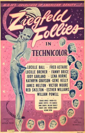 Poster to the movie "Ziegfeld Follies" #1128074