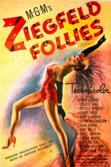 Poster to the movie "Ziegfeld Follies" #1128079