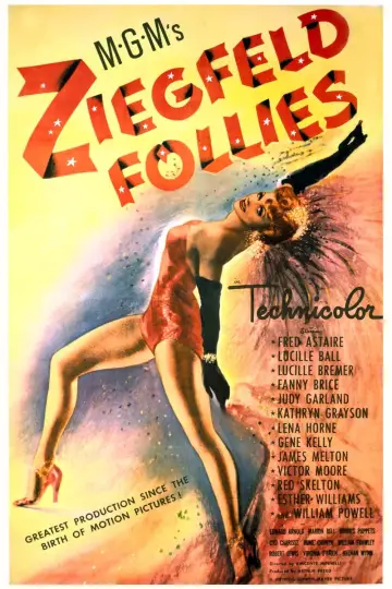Poster to the movie "Ziegfeld Follies" #1128081