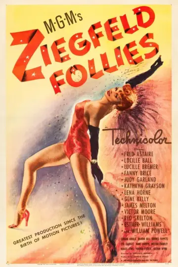 Poster to the movie "Ziegfeld Follies" #1128082