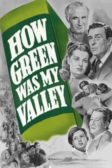 Poster to the movie "How Green Was My Valley" #989721