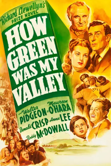 Poster to the movie "How Green Was My Valley" #989727