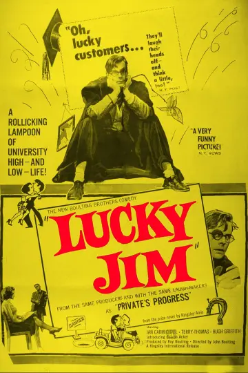 Poster to the movie "Lucky Jim" #1135839