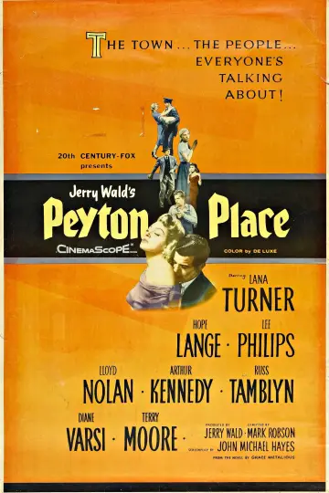 Poster to the movie "Peyton Place" #1088343