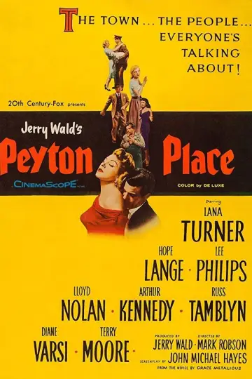 Poster to the movie "Peyton Place" #1088344