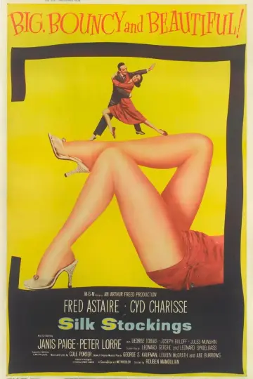 Poster to the movie "Silk Stockings" #1137077