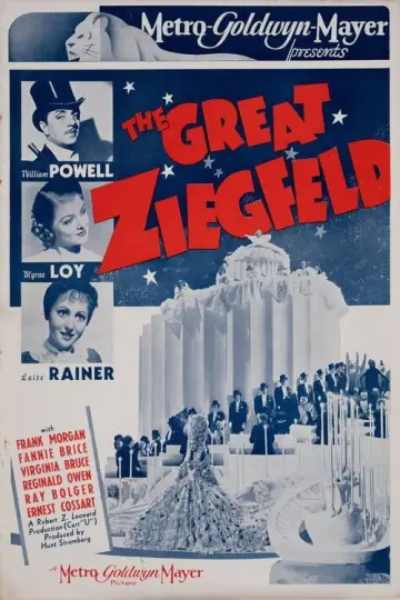 Poster to the movie "The Great Ziegfeld" #1118185