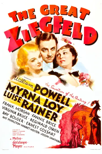 Poster to the movie "The Great Ziegfeld" #1118191