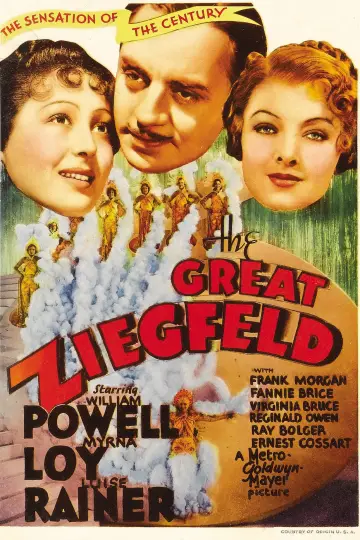 Poster to the movie "The Great Ziegfeld" #1118192