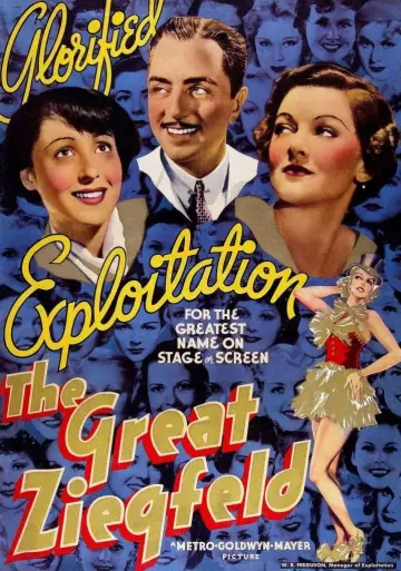 Poster to the movie "The Great Ziegfeld" #483672