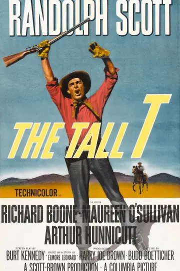 Poster to the movie "The Tall T" #1067782
