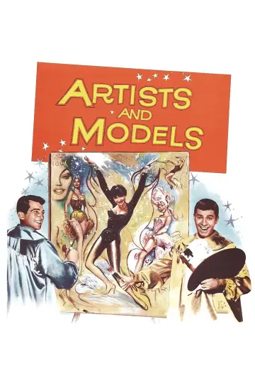 Poster to the movie "Artists and Models" #1062895
