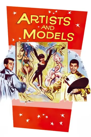 Poster to the movie "Artists and Models" #1062897
