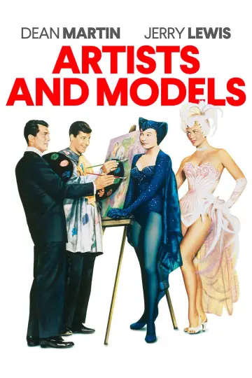 Poster to the movie "Artists and Models" #1062905