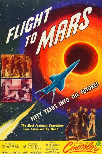 Poster to the movie "Flight to Mars" #1039637