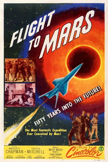 Poster to the movie "Flight to Mars" #1039638