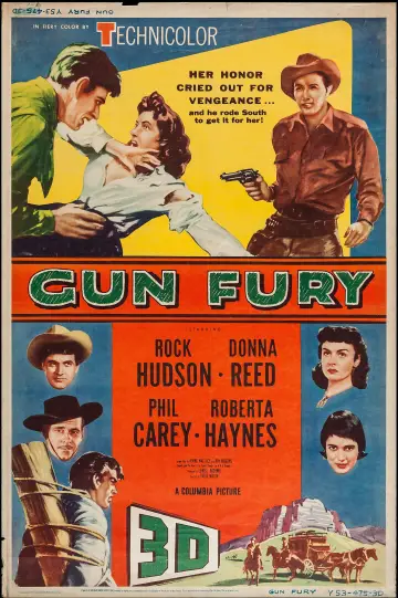 Poster to the movie "Gun Fury" #1125550