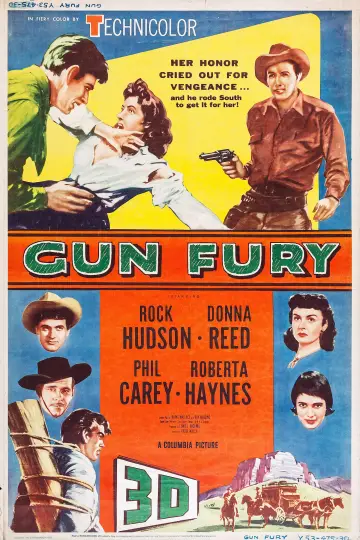 Poster to the movie "Gun Fury" #1125551