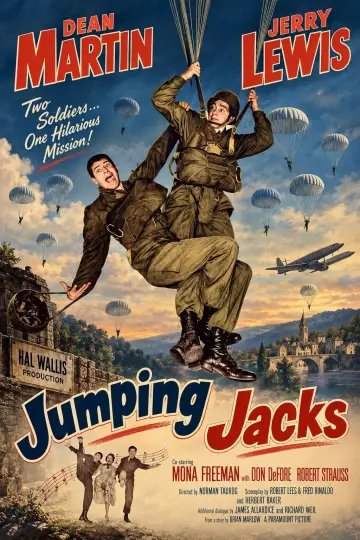 Poster to the movie "Jumping Jacks" #1653250