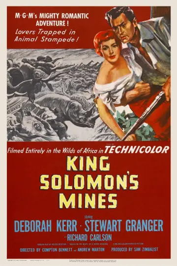 Poster to the movie "King Solomon