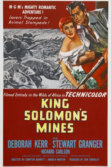 Poster to the movie "King Solomon