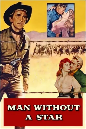 Poster to the movie "Man Without a Star" #1065661