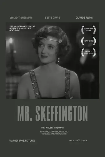Poster to the movie "Mr. Skeffington" #1132050