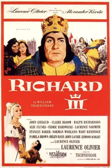 Poster to the movie "Richard III" #1134468