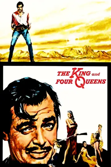 Poster to the movie "The King and Four Queens" #1076412
