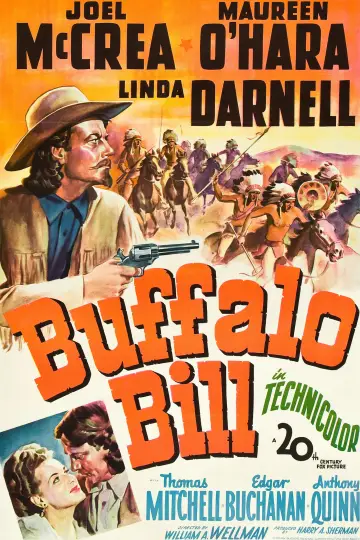 Poster to the movie "Buffalo Bill" #1132280