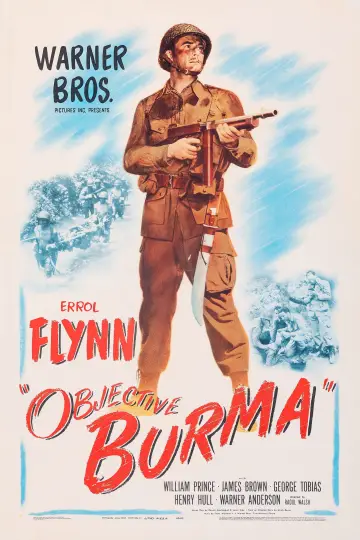 Poster to the movie "Objective, Burma!" #1137420