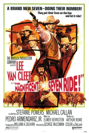 Poster to the movie "The Magnificent Seven Ride!" #1033925