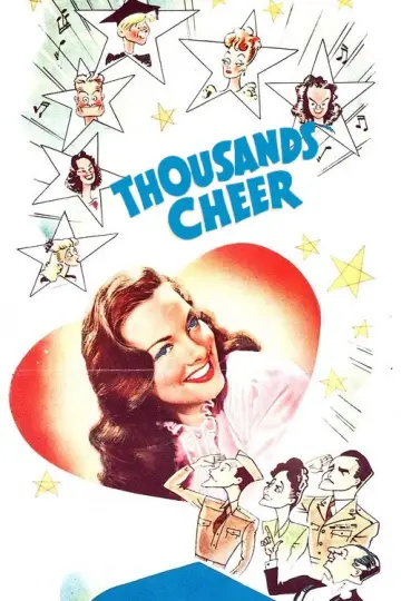 Poster to the movie "Thousands Cheer" #1129547