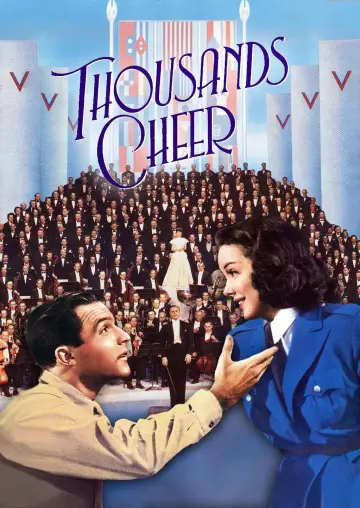Poster to the movie "Thousands Cheer" #1129551
