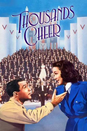Poster to the movie "Thousands Cheer" #1129552